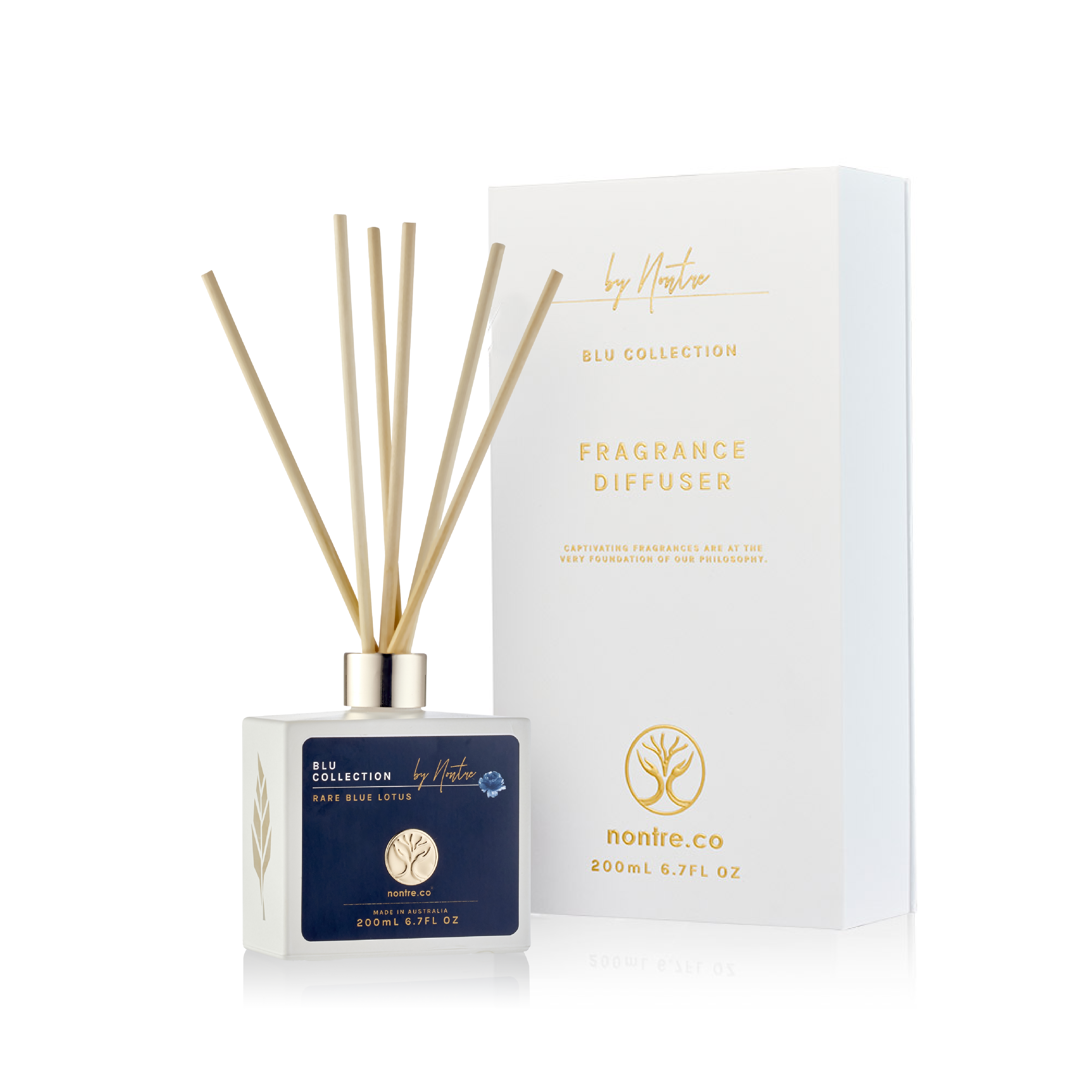 Reed Diffuser 200mL, Rare Blu Lotus – nontre.co