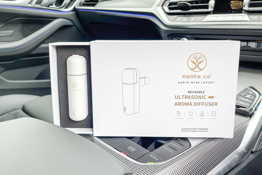 Ultrasonic Aroma Car Diffuser –