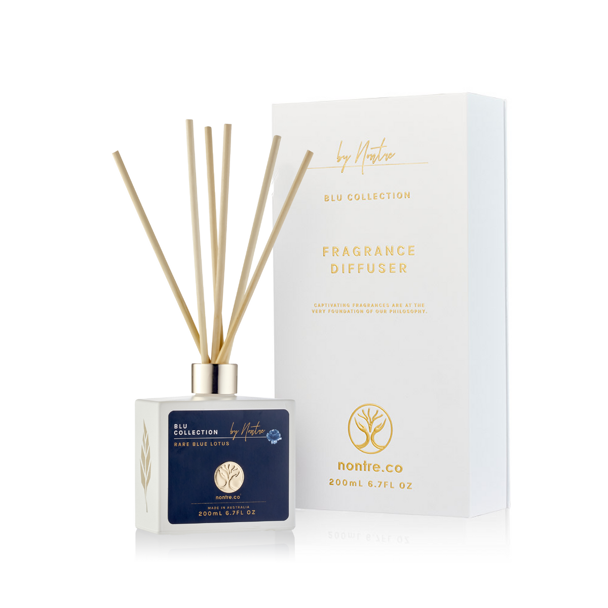 Reed Diffuser 200mL, Rare Blu Lotus – nontre.co