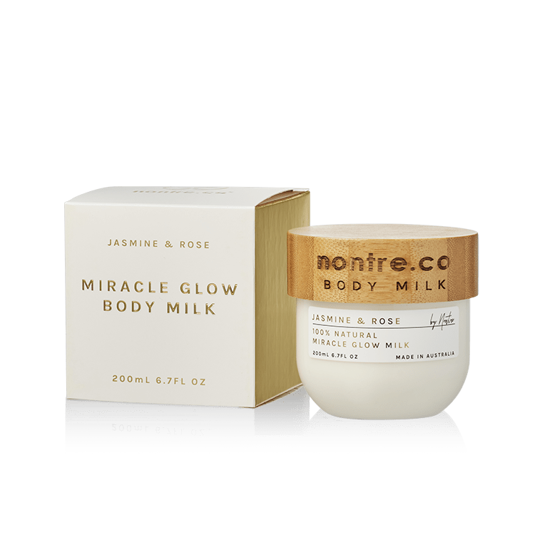 Products Miracle Glow Face & Body Milk 200mL, Natural Jasmine & Rose